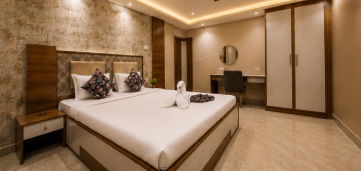 Premium Room private bathroom at Baibhab Resorts
